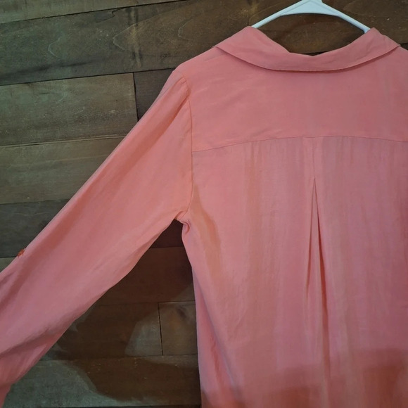 Chico's High Low Long Sleeve Blouse SIZE 0 Womens Size Small/SM - Picture 8 of 10